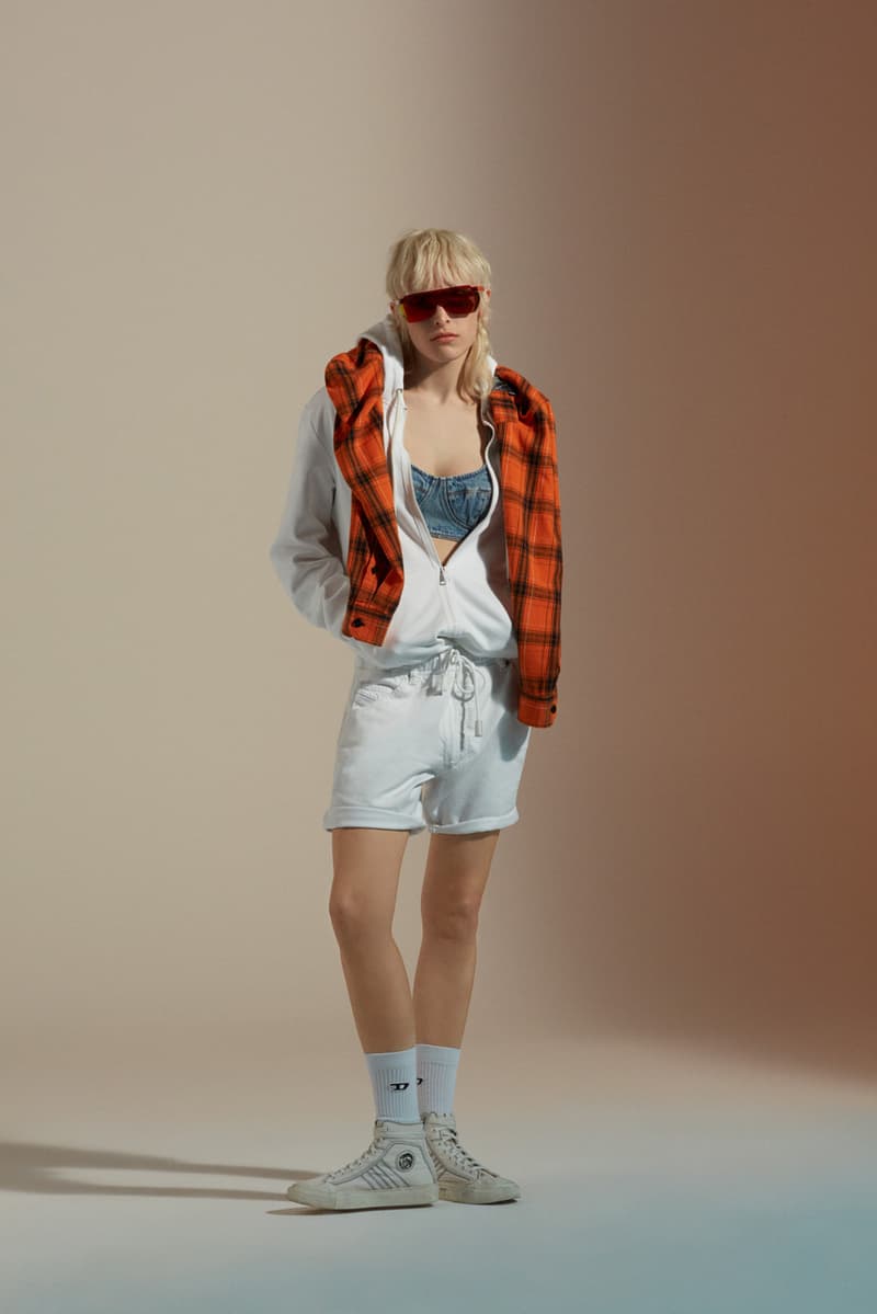 Diesel Upcycling for 55DSL Capsule Collection Milan Fashion Week Shirts Jackets Pants Shorts T-shirts Sweatshirts Denim