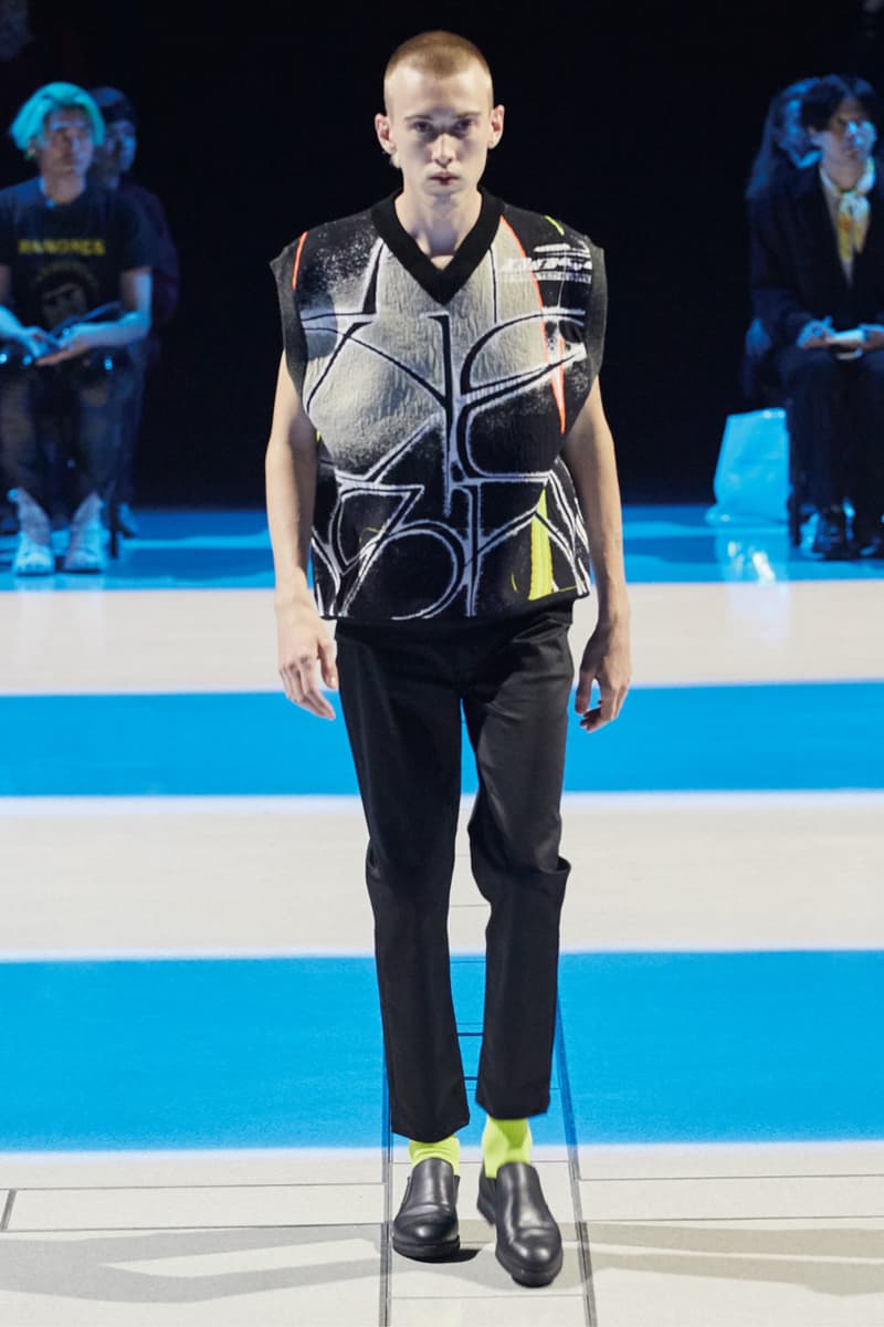 Diet Butcher Slim Skin Spring/Summer 2020 Collection Kosuke Kawamura GUCCIMAZE "Curiosity" Shirts Jackets Pants Bags Crewnecks Graffiti Runway Scarves Blazers Bomber Jackets