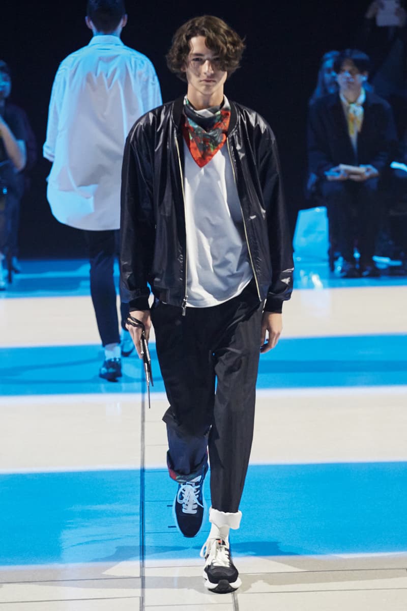 Diet Butcher Slim Skin Spring/Summer 2020 Collection Kosuke Kawamura GUCCIMAZE "Curiosity" Shirts Jackets Pants Bags Crewnecks Graffiti Runway Scarves Blazers Bomber Jackets