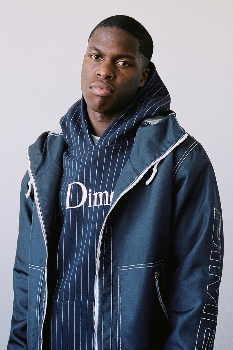 DIME Spring 2020 Lookbook Daniel Caesar singer songwriter toronto canadian montreal skatebrand skate boarding streetwear menswear jackets hoodies graphic t shirts collection