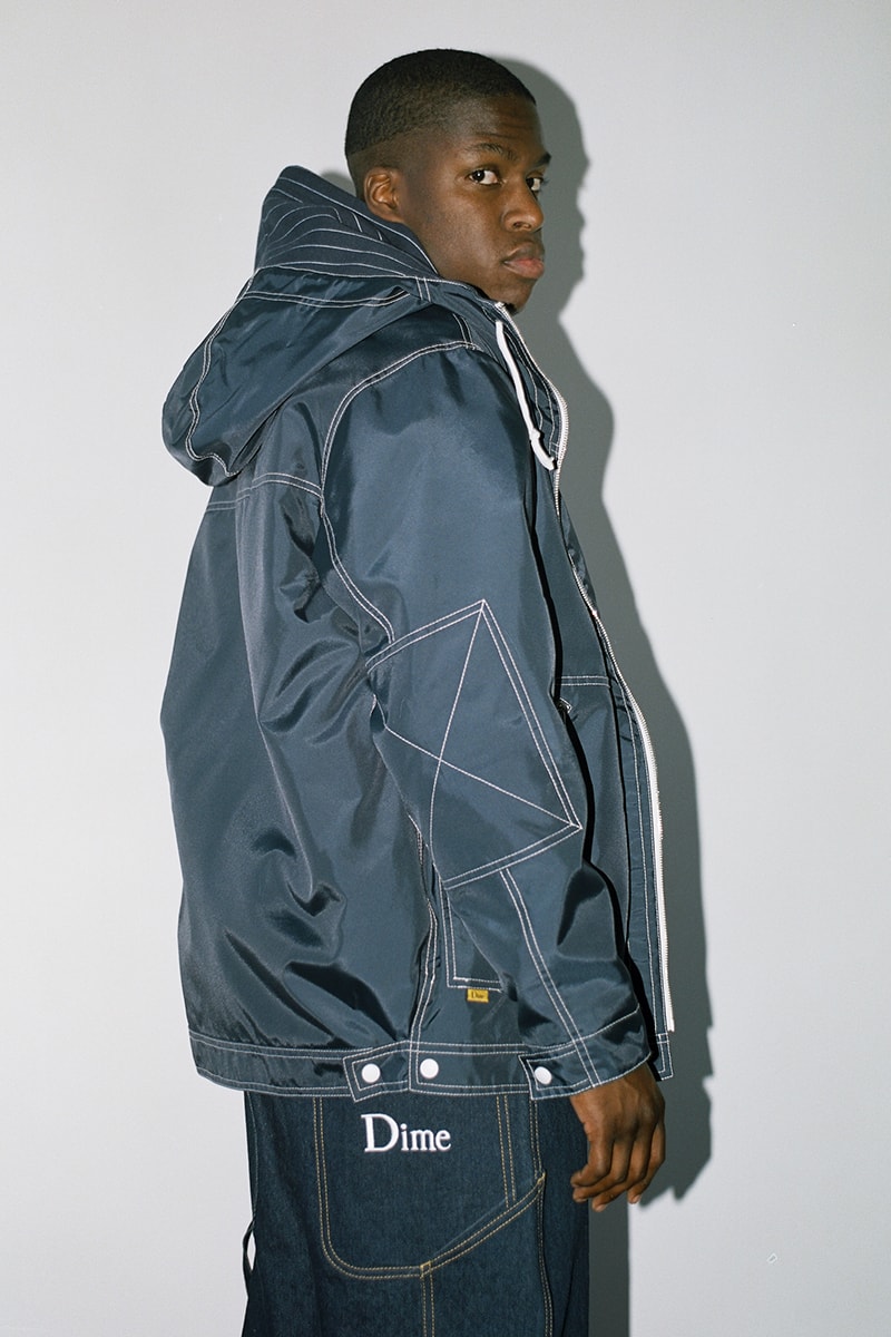 DIME Spring 2020 Lookbook Daniel Caesar singer songwriter toronto canadian montreal skatebrand skate boarding streetwear menswear jackets hoodies graphic t shirts collection