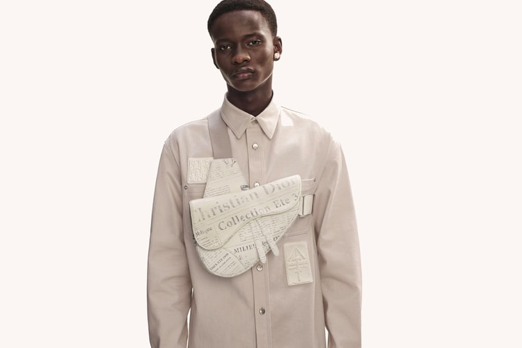 Kim Jones and Daniel Arsham Rework Iconic Newspaper Print for Dior Men SS20