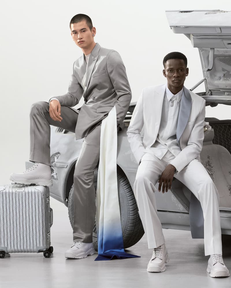 dior spring summer 2020 mens daniel arsham kim jones collection steven maisel tailoring release information sneakers accessories rimowa saddle bag collaboration buy cop purchase