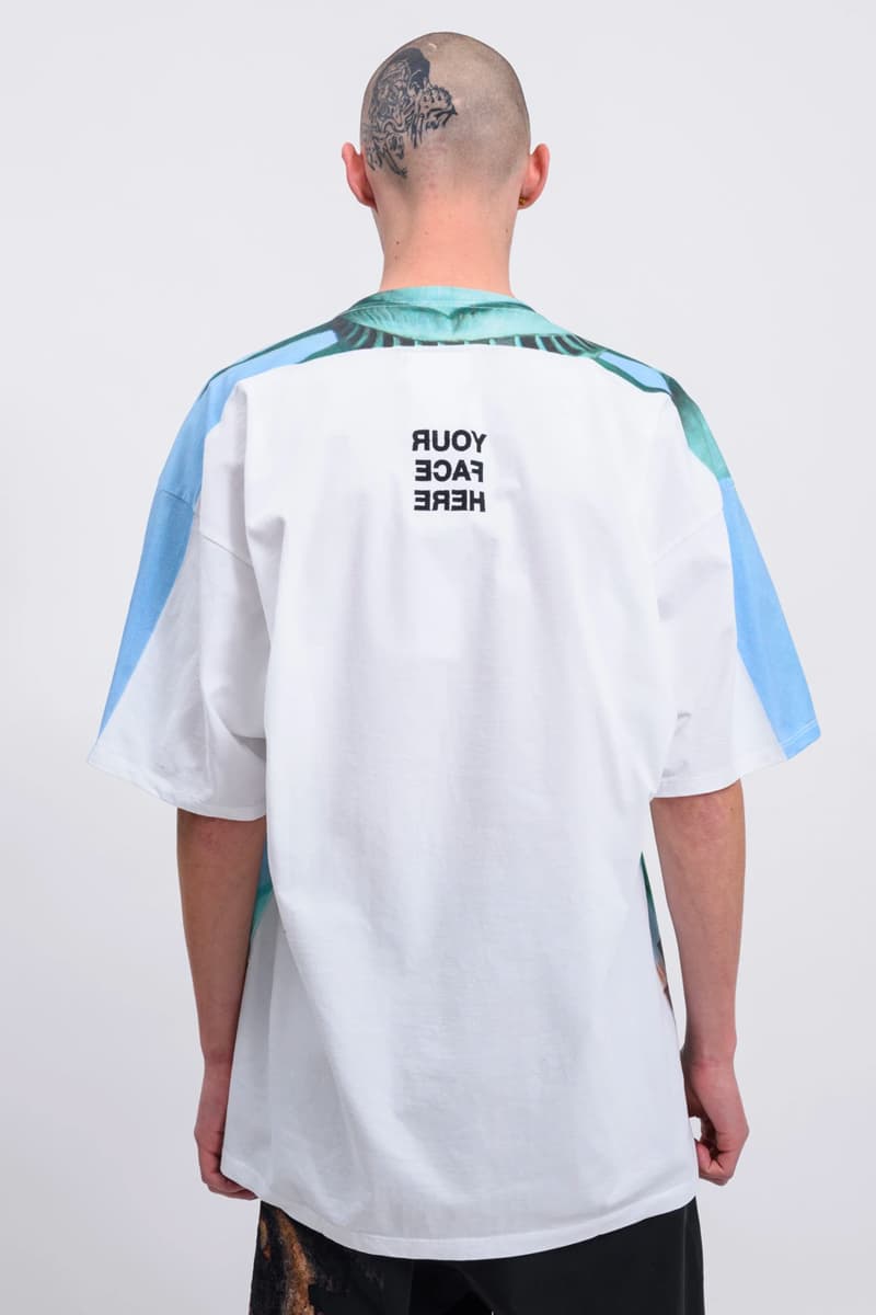 DOUBLET Spring Summer 2020 Faceout Clutch T-shirts Release Magazine Sphinx of Giza Statue of Liberty Info Buy Price