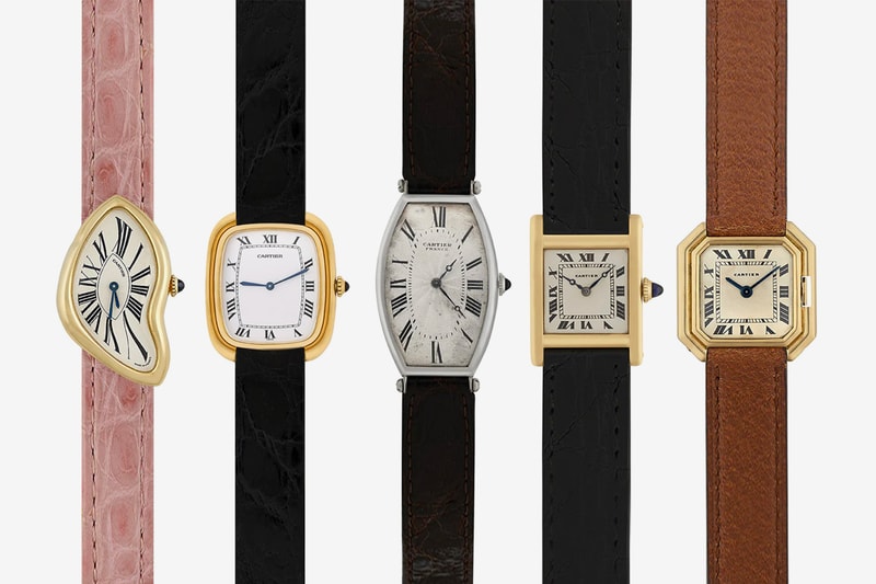 dover street market los angeles la vintage rare cartier watches tank exhibition harry fane 