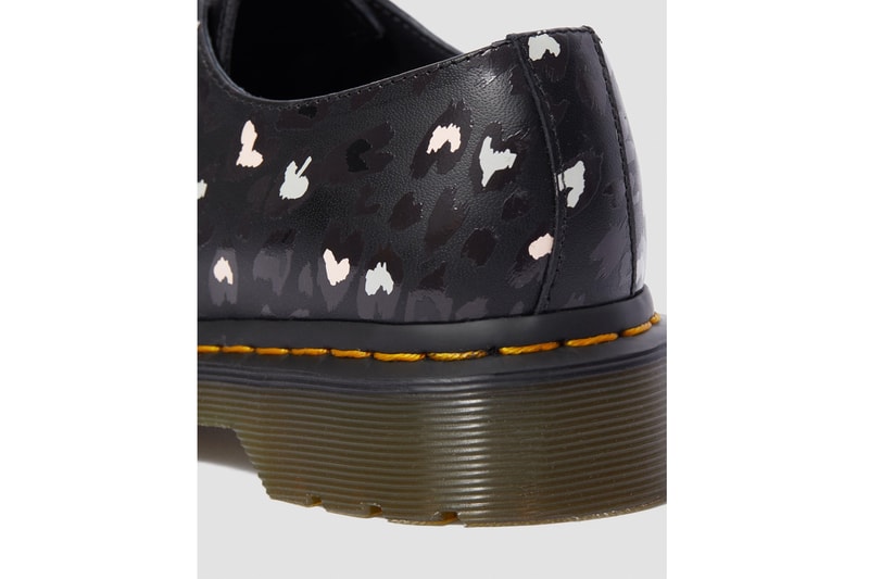 Dr. Martens Valentine's Day Collection 1460 1461 boots hearts release information wild hearts black and white print hearts