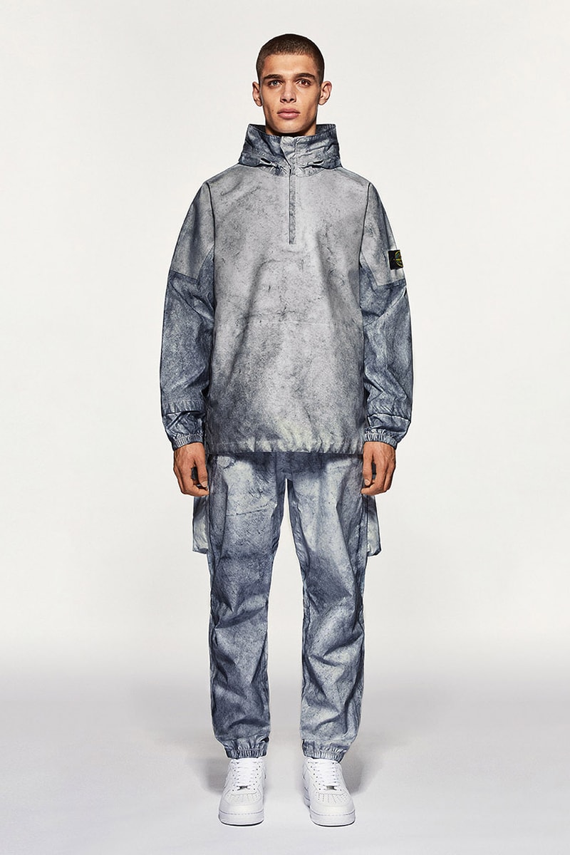 end clothing stone island release information buy cop purchase cargo pants anorak jacket material colorway design