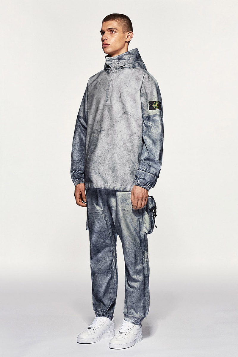 end clothing stone island release information buy cop purchase cargo pants anorak jacket material colorway design