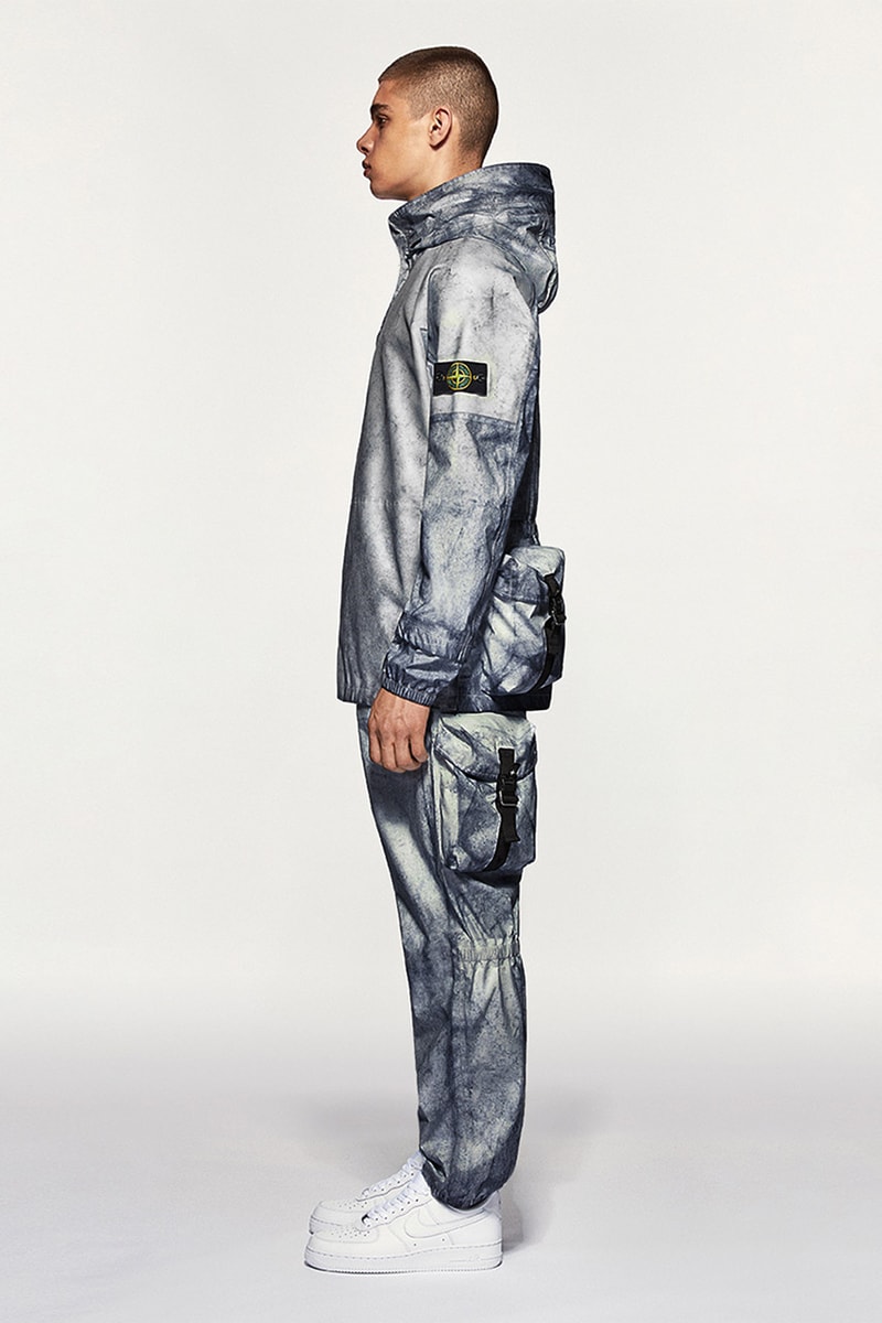 end clothing stone island release information buy cop purchase cargo pants anorak jacket material colorway design