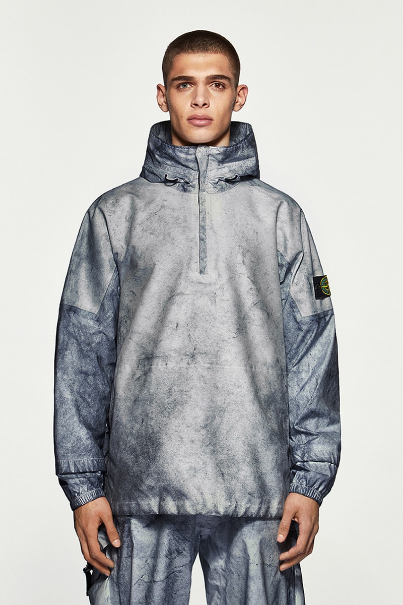 end clothing stone island release information buy cop purchase cargo pants anorak jacket material colorway design