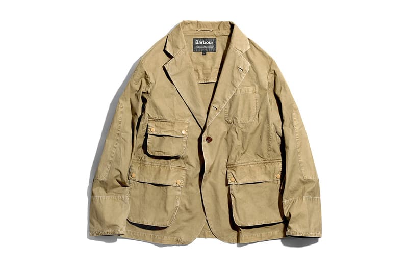 Barbour Engineered Garments Spring Summer 2020 Capsule Collection daiki suzuki vintage military surplus nepenthes japan japanese designer new york city washed graham cowen highland parka