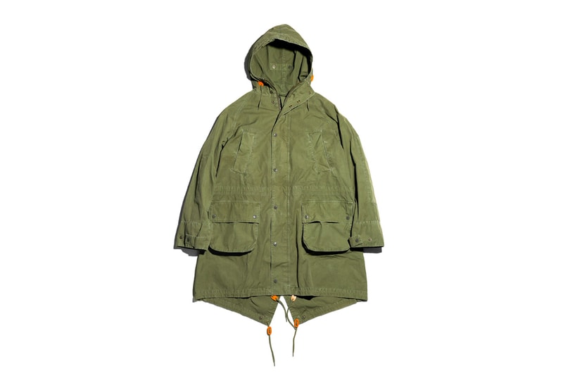 Barbour Engineered Garments Spring Summer 2020 Capsule Collection daiki suzuki vintage military surplus nepenthes japan japanese designer new york city washed graham cowen highland parka