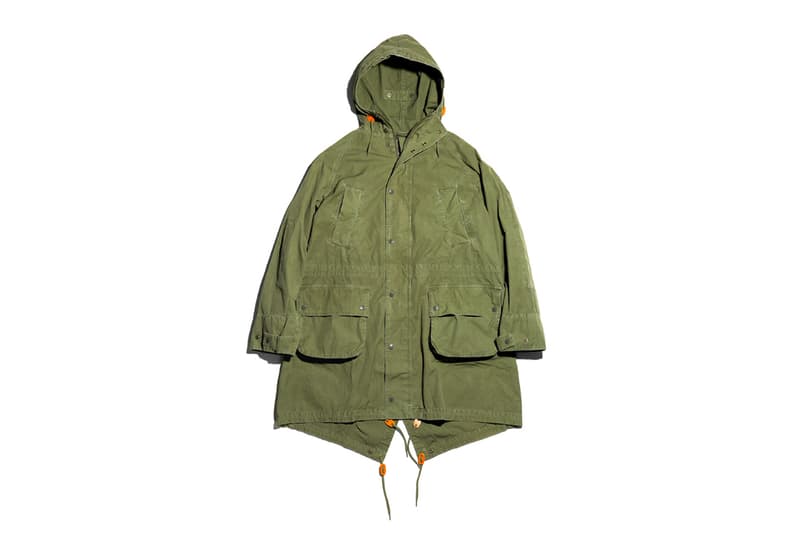 Barbour Engineered Garments Spring Summer 2020 Capsule Collection daiki suzuki vintage military surplus nepenthes japan japanese designer new york city washed graham cowen highland parka
