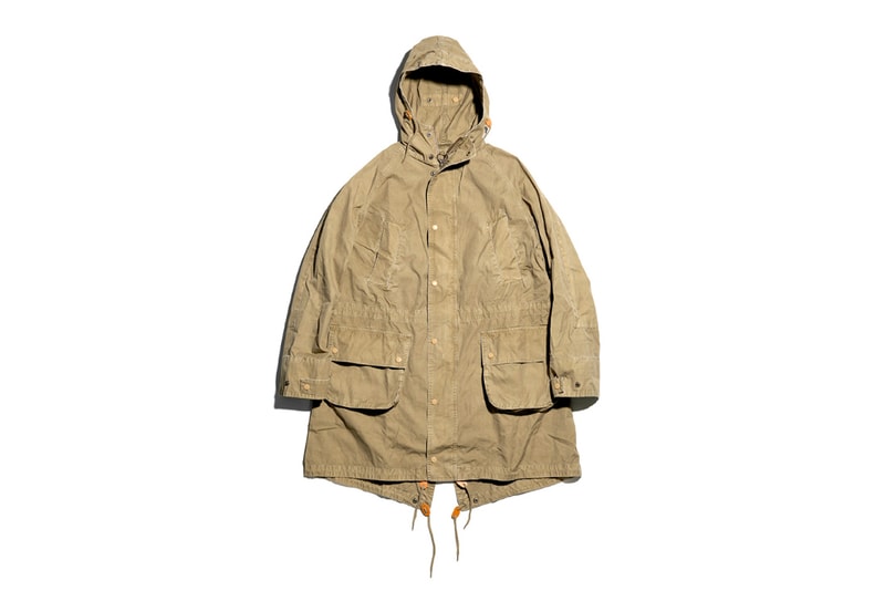 Barbour Engineered Garments Spring Summer 2020 Capsule Collection daiki suzuki vintage military surplus nepenthes japan japanese designer new york city washed graham cowen highland parka