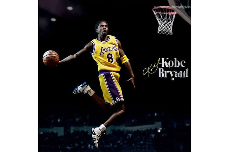 ENTERBAY Relaunches Kobe Bryant "Real Masterpiece" Series black mamba basketball nba Lakers LA Lakers Los Angeles Lakers