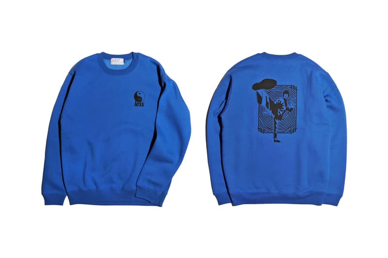 Face for LESS Taiwan Graphic Collaboration Pop-Up collection hoodies coaches jackets tee shirt okada pillow light leonardo da vinci print beat takeshi kitano bruce lee release date info