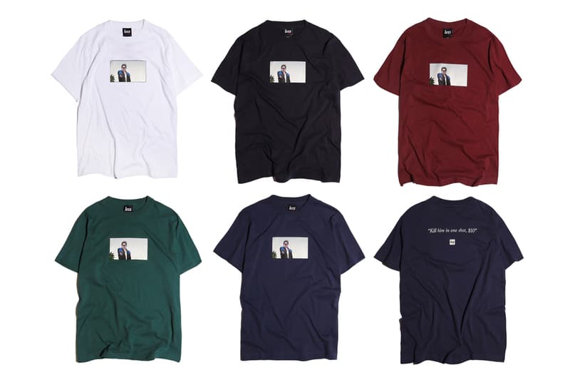 Face for LESS Taiwan Graphic Collaboration Pop-Up collection hoodies coaches jackets tee shirt okada pillow light leonardo da vinci print beat takeshi kitano bruce lee release date info