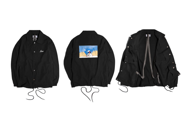 Face for LESS Taiwan Graphic Collaboration Pop-Up collection hoodies coaches jackets tee shirt okada pillow light leonardo da vinci print beat takeshi kitano bruce lee release date info 