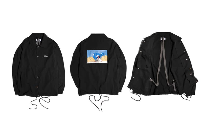 Face for LESS Taiwan Graphic Collaboration Pop-Up collection hoodies coaches jackets tee shirt okada pillow light leonardo da vinci print beat takeshi kitano bruce lee release date info