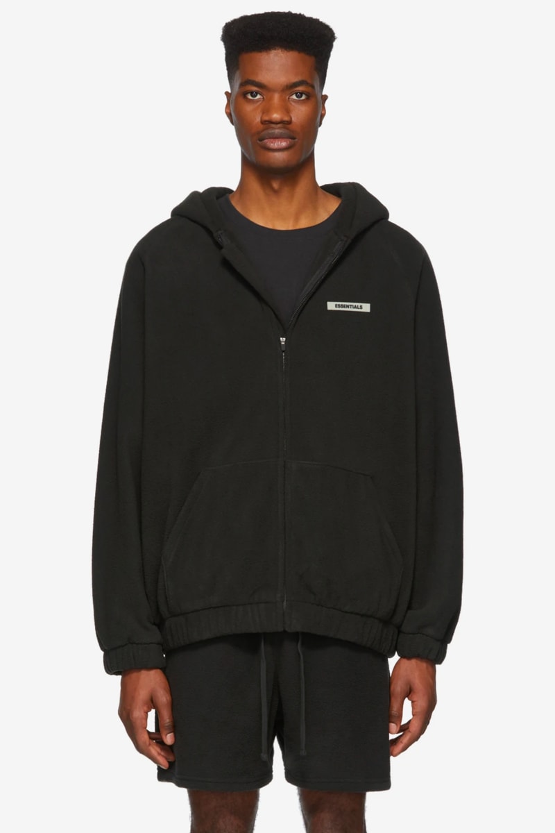 Fear of God Essentials Spring Summer 2020 Release Info Polar Vest Sweater Hoodie T shirt lounge pants shorts distance backless laceless sneakers black white grey brown tan Jerry Lorenzo