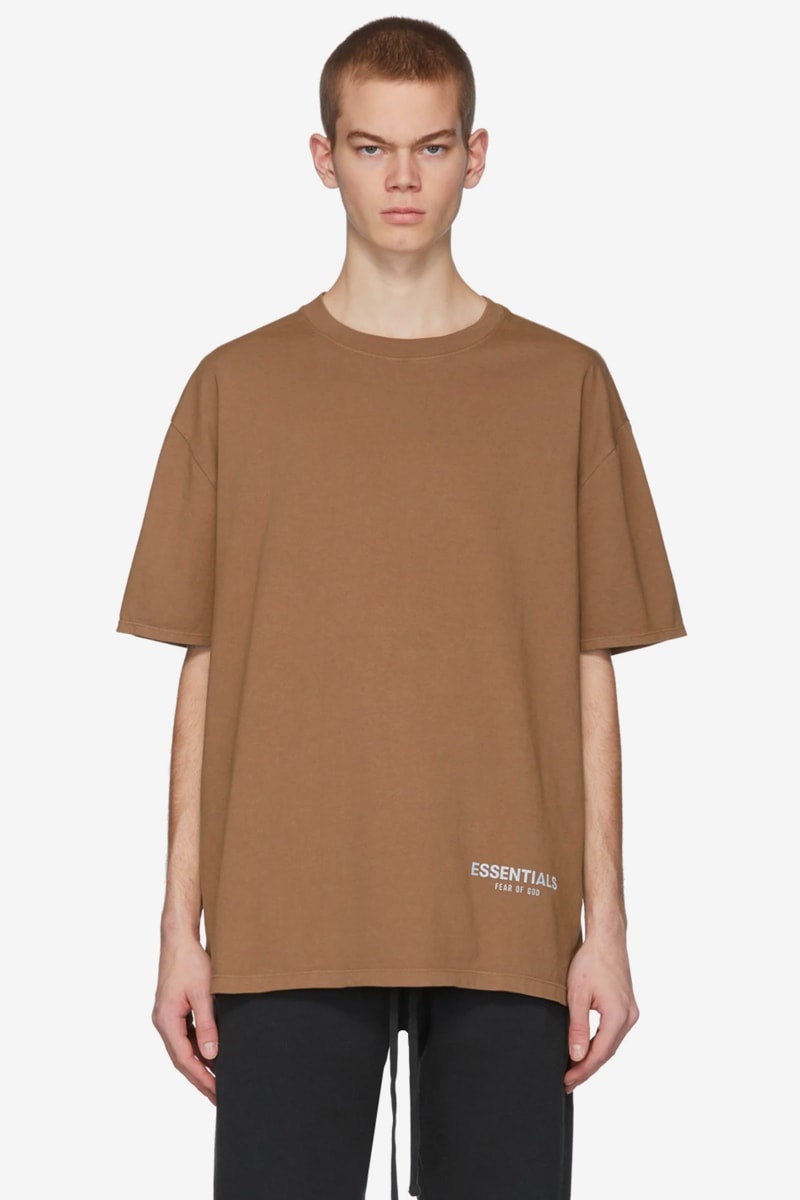 Fear of God Essentials Spring Summer 2020 Release Info Polar Vest Sweater Hoodie T shirt lounge pants shorts distance backless laceless sneakers black white grey brown tan Jerry Lorenzo
