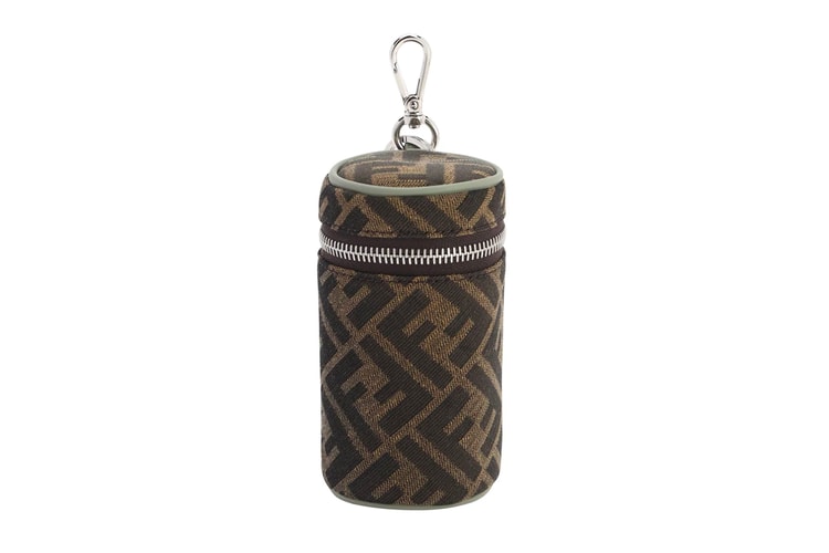 Fendi Crafts a Double-F Monogram Can Holder