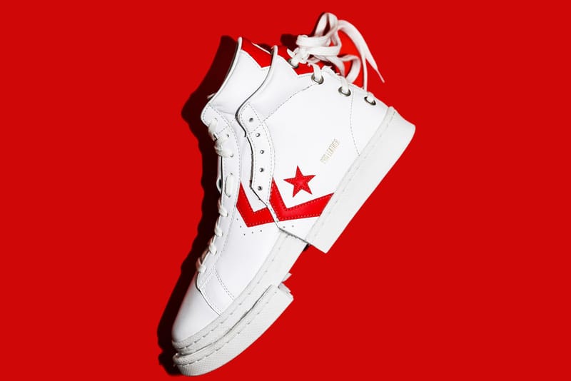 Feng Chen Wang Brings 2-in-1 Design to Converse Pro Leather