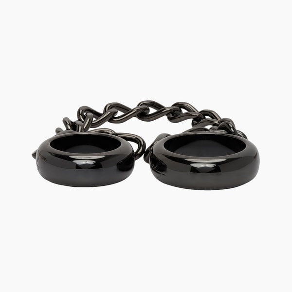 Givenchy Black Chain Double Ring