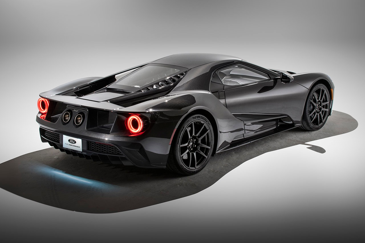 Ford GT 2020 Updates Power Updates 660 BHP Liquid Carbon Fiber Body Paint Kit New Exhaust Akrapovič System Gulf Racing heritage livery Engine Cooling 3.5-liter EcoBoost® twin-turbo V6