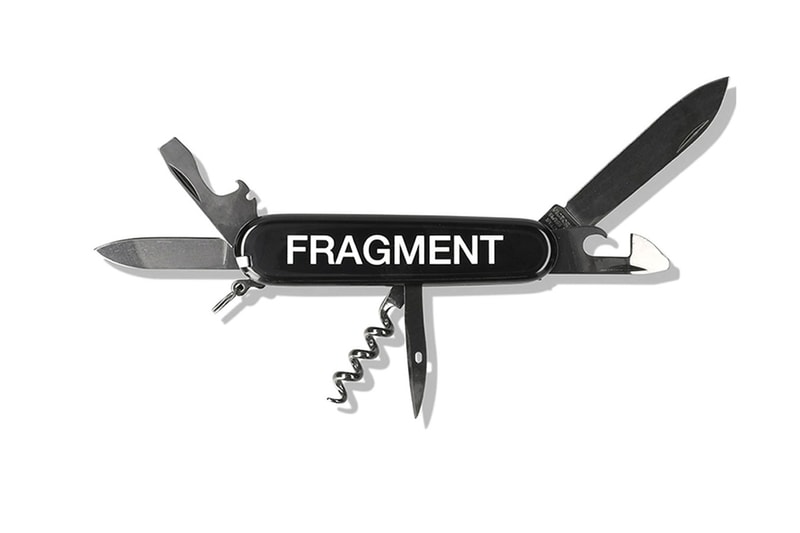 fragment design hiroshi fujiwara victorinox spart ps swiss army knives knife the conveni ginza tokyo white black red