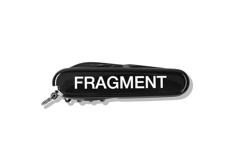 fragment design hiroshi fujiwara victorinox spart ps swiss army knives knife the conveni ginza tokyo white black red