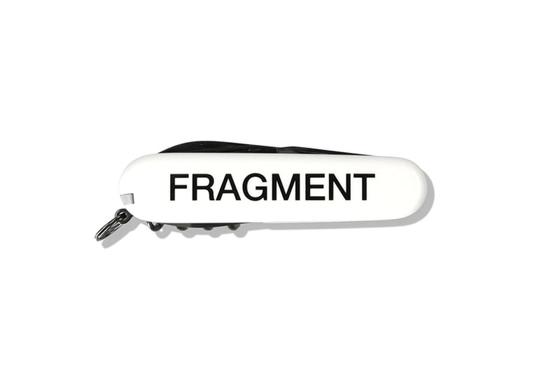 fragment design hiroshi fujiwara victorinox spart ps swiss army knives knife the conveni ginza tokyo white black red