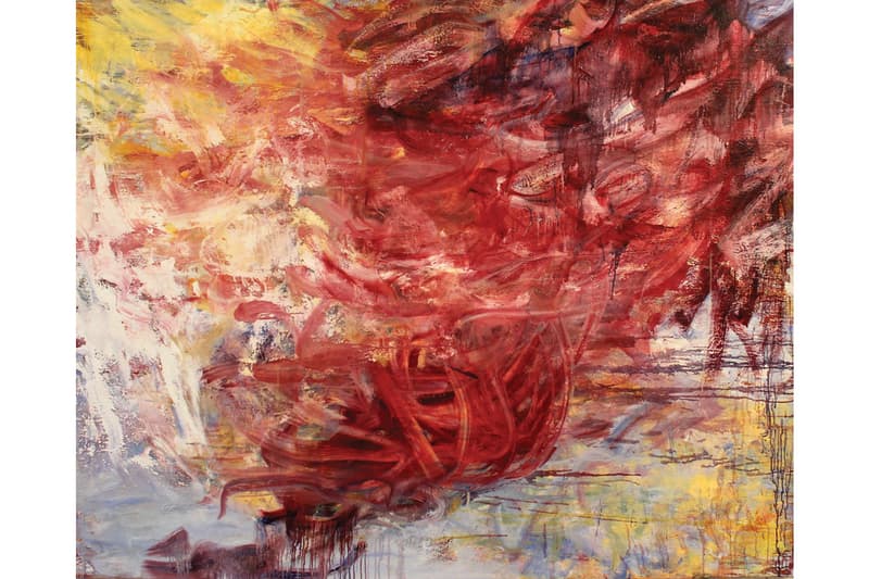 Frank Holliday "SEE/SAW" Exhibition Mucciaccia Gallery Paintings Neo-Expressionism Brushstrokes