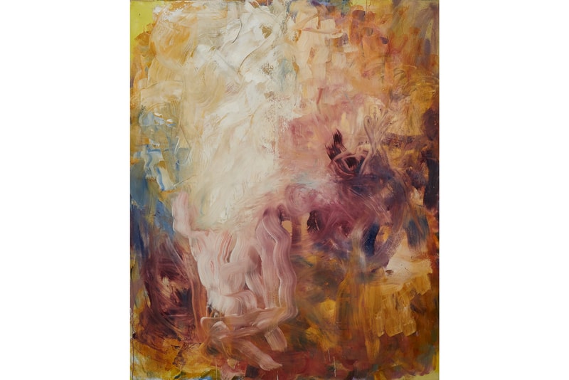 Frank Holliday "SEE/SAW" Exhibition Mucciaccia Gallery Paintings Neo-Expressionism Brushstrokes 