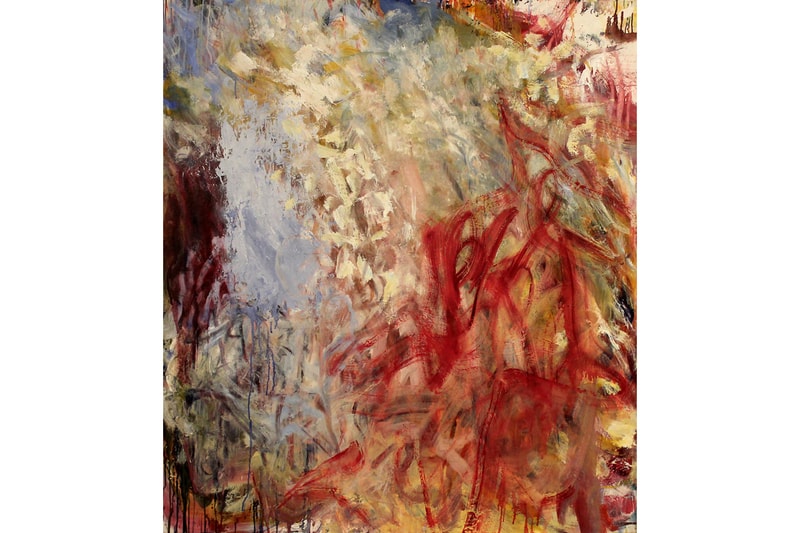 Frank Holliday "SEE/SAW" Exhibition Mucciaccia Gallery Paintings Neo-Expressionism Brushstrokes 