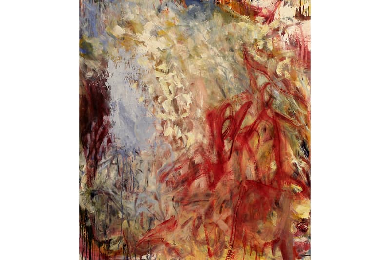 Frank Holliday "SEE/SAW" Exhibition Mucciaccia Gallery Paintings Neo-Expressionism Brushstrokes