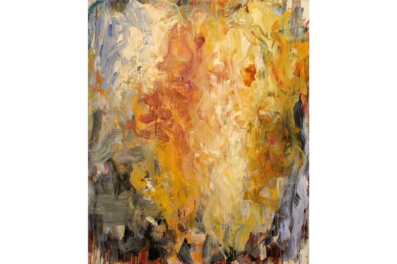 Frank Holliday "SEE/SAW" Exhibition Mucciaccia Gallery Paintings Neo-Expressionism Brushstrokes 