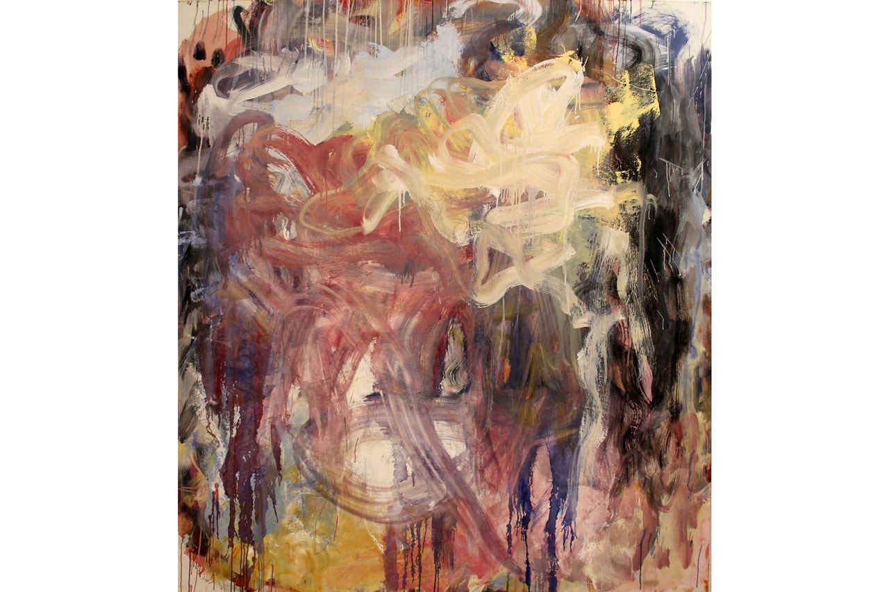 Frank Holliday "SEE/SAW" Exhibition Mucciaccia Gallery Paintings Neo-Expressionism Brushstrokes 