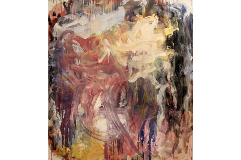 Frank Holliday "SEE/SAW" Exhibition Mucciaccia Gallery Paintings Neo-Expressionism Brushstrokes