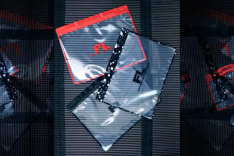 Futura Laboratories Pake Release Info Japanese Zip Bag Red Black Drops graffiti Isetan Shinjuku Harajuku Pop Up