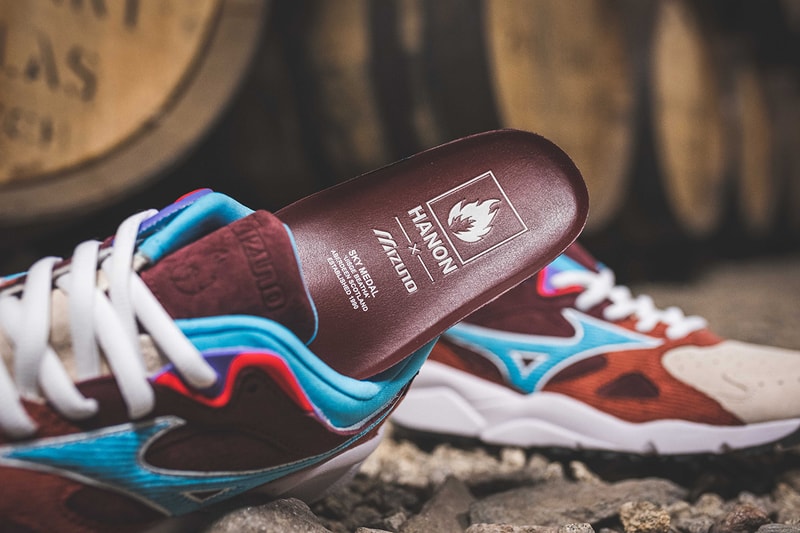 hanon scotland aberdeen mizuno sky medal the angel's share release information buy cop purchase D1GD1942-19 brown blue grey
