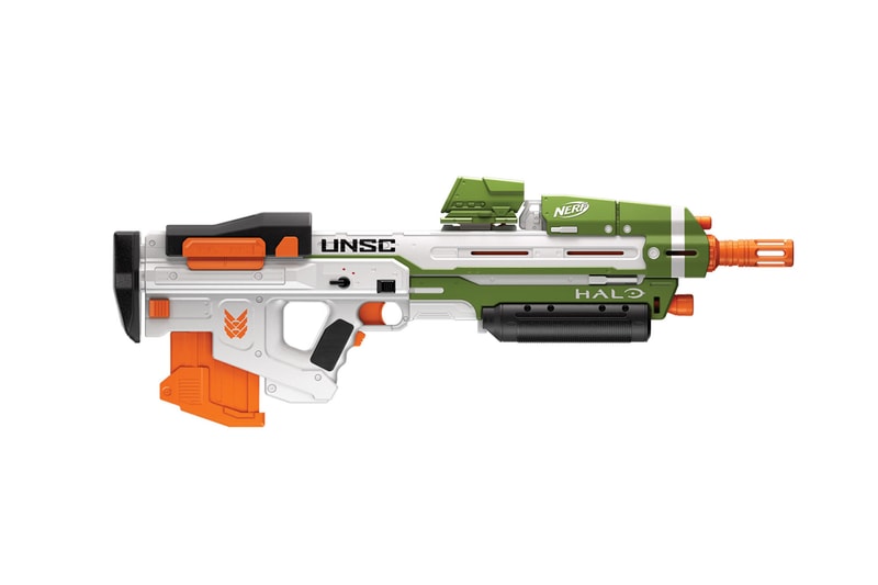 Hasbro Halo NERF Blasters Info guns toys video games master chief needler Remove term: 343 Industries 343 Industries