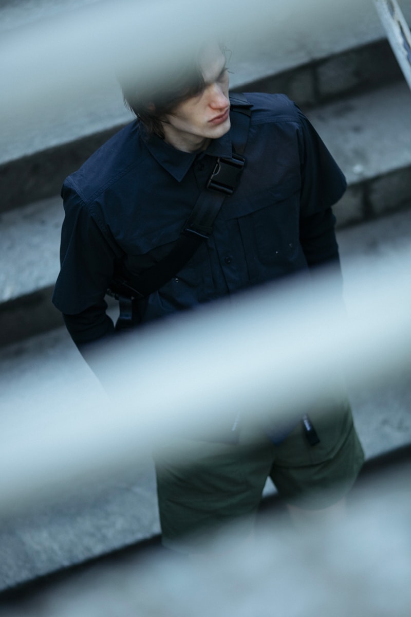 HAVEN Spring Summer 2020 collection Lookbook menswear streetwear retailers canada military mil spec komatsu cordura water proof parkas jackets shirts t shirts pants bdu trousers