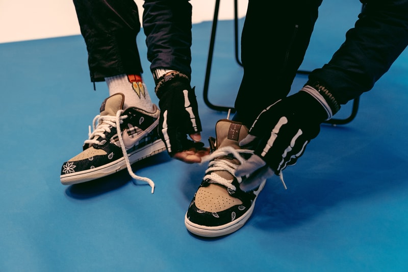 Danny Supa Unboxes unboxing unbox review Travis Scott Nike SB Dunk Low cactus jack skateboarding skater sneakers shoes 