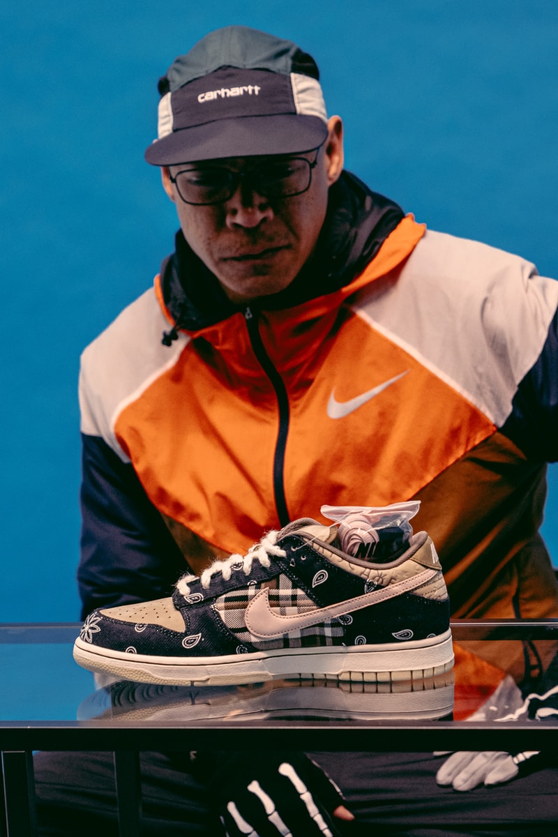 Danny Supa Unboxes unboxing unbox review Travis Scott Nike SB Dunk Low cactus jack skateboarding skater sneakers shoes 