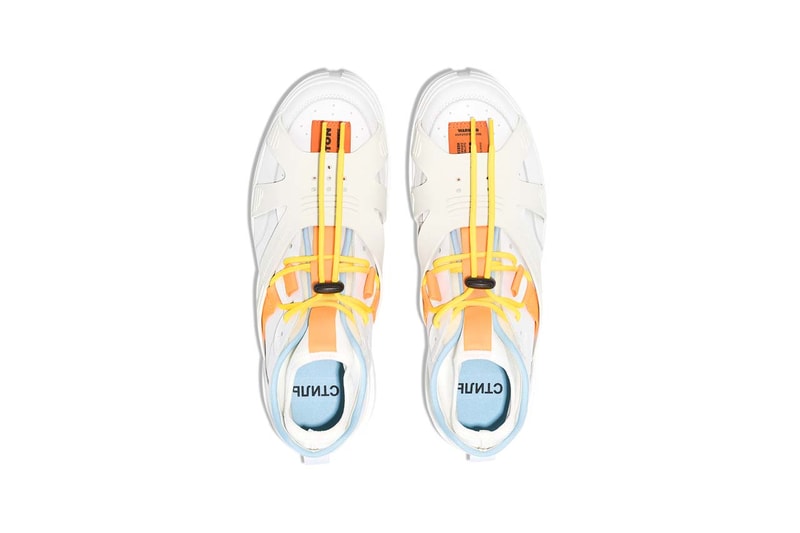 Heron Preston Black Protection Low Top Leather Sneakers release 