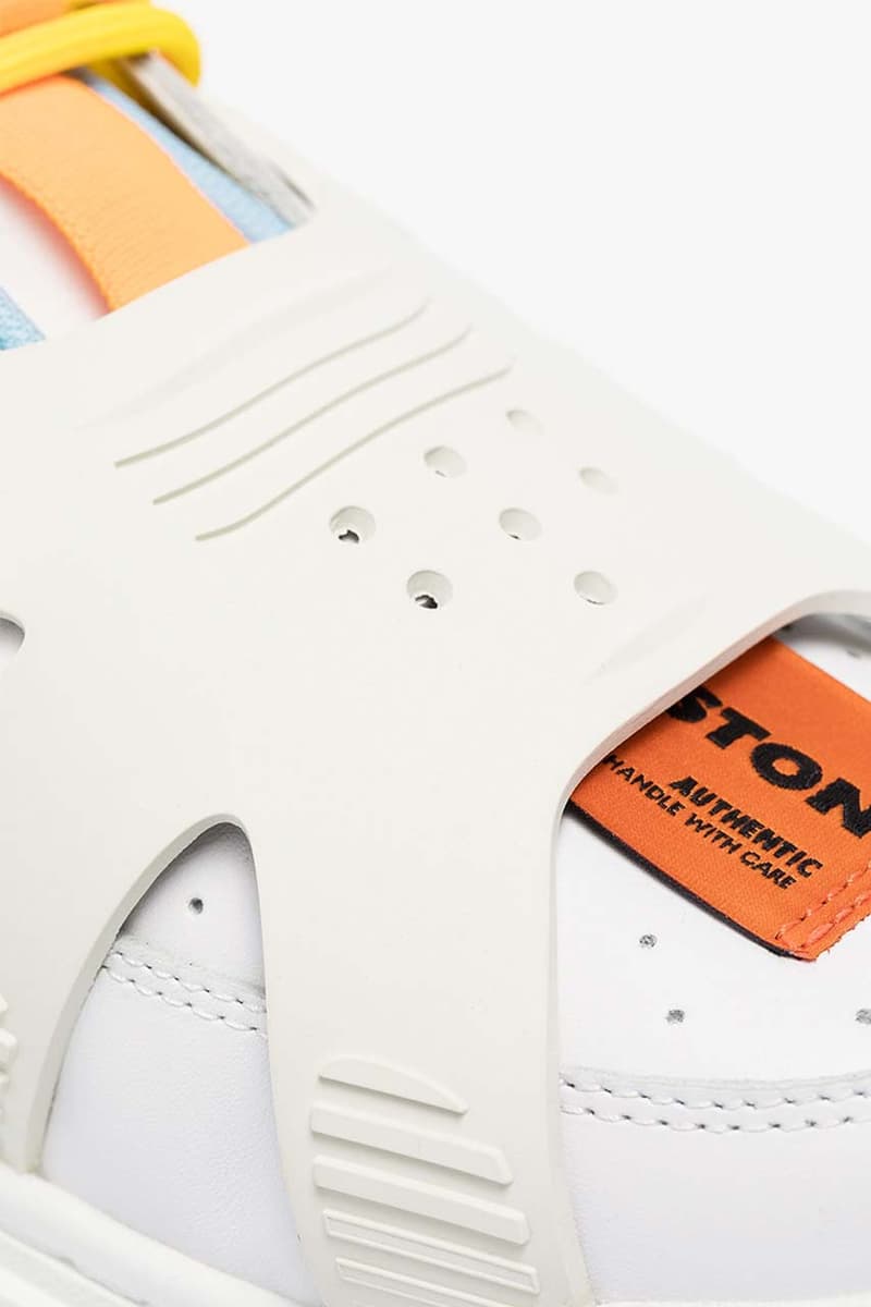 Heron Preston Black Protection Low Top Leather Sneakers release
