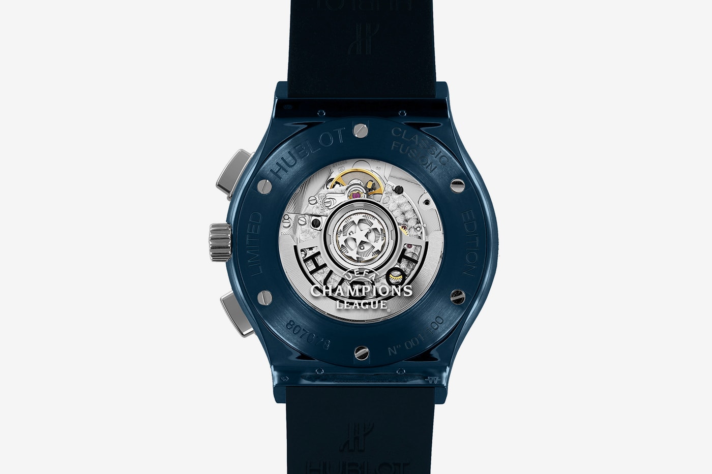 hublot uefa champions league football soccer classic fusion aerofusion chronograph watches accessories