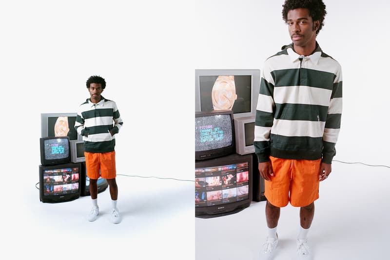 HUF Spring/Summer 2020 Lookbook NONSTANDARD Capsule Collection NONSTANDARD Jackets Vests Tees Rose Green Blue Black White