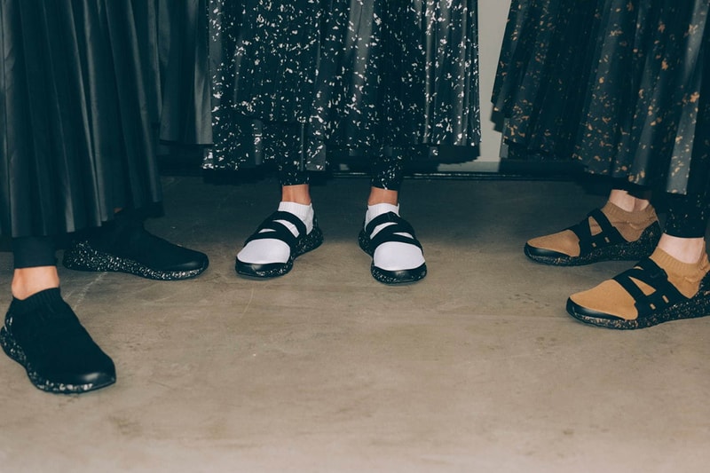 HYKE x adidas Originals SS20 Apparel, Sneaker Collaboration collection aoh-001 womenswear lookbook on feet release date info buy april 29 2020 spring summer japan stan smith HAILLET
